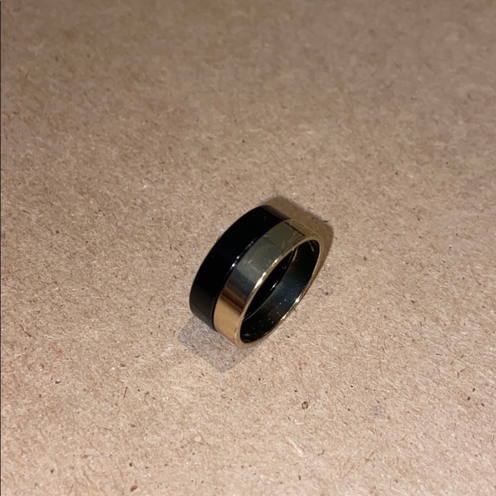 Gold & Black Rings - Picture 2 of 2